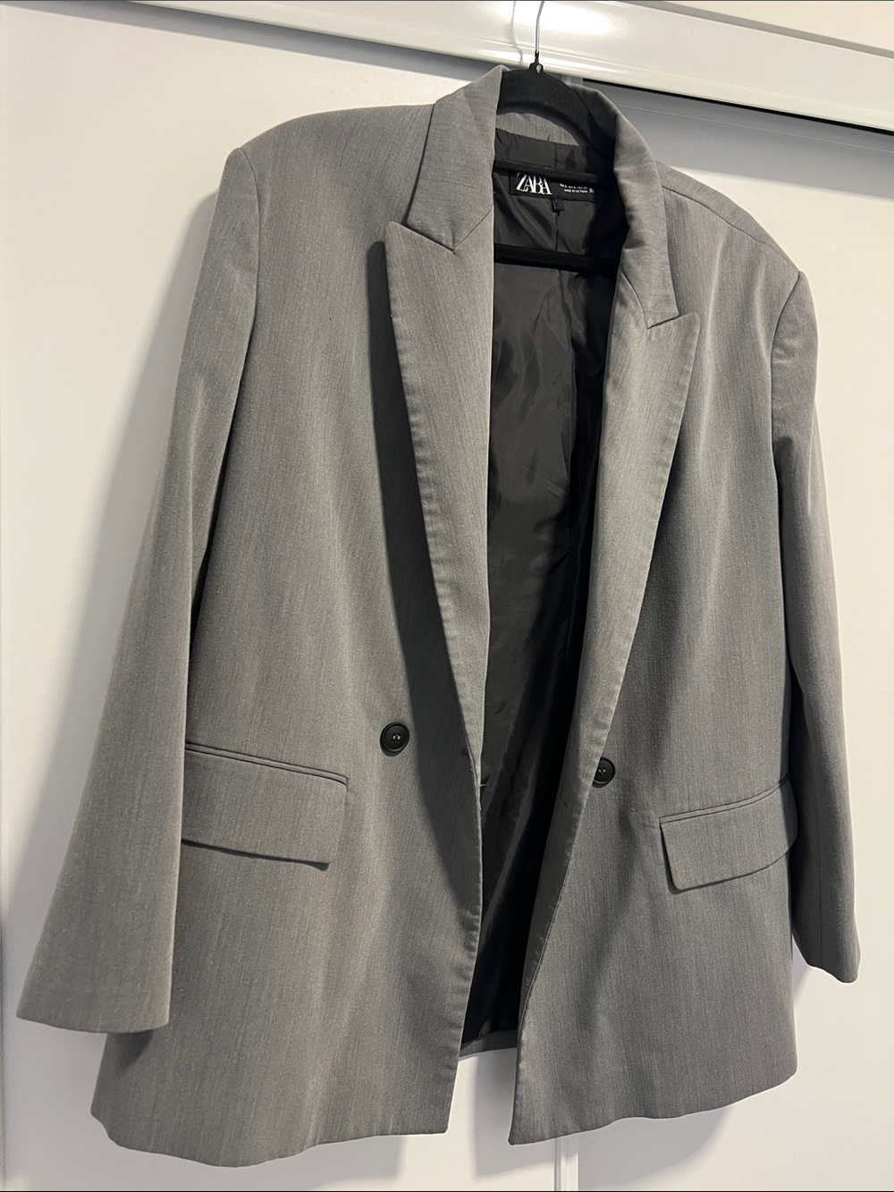 Zara women Grey Blazer